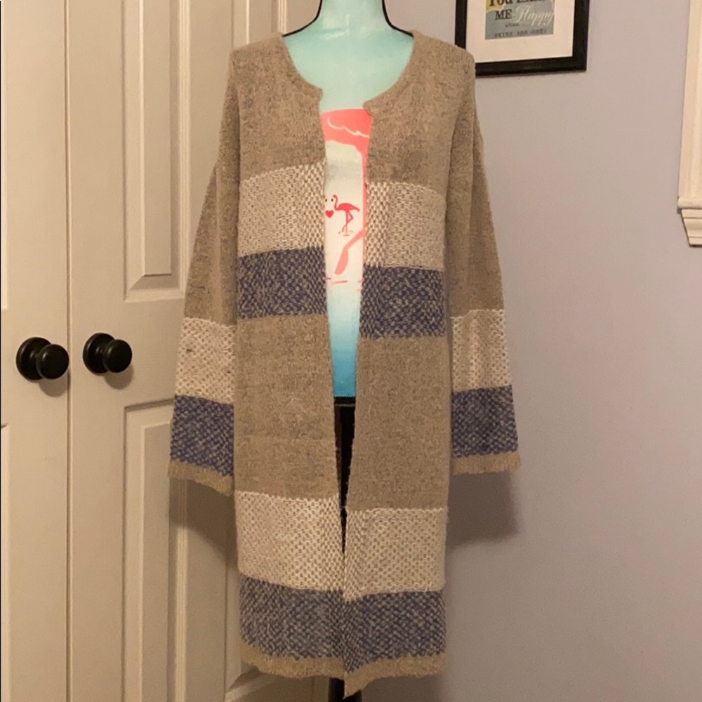 EUC New Directions long open cardigan